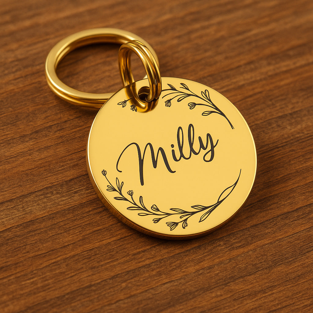 Personalized Pet Tag -  Custom Dog or Cat ID Tag