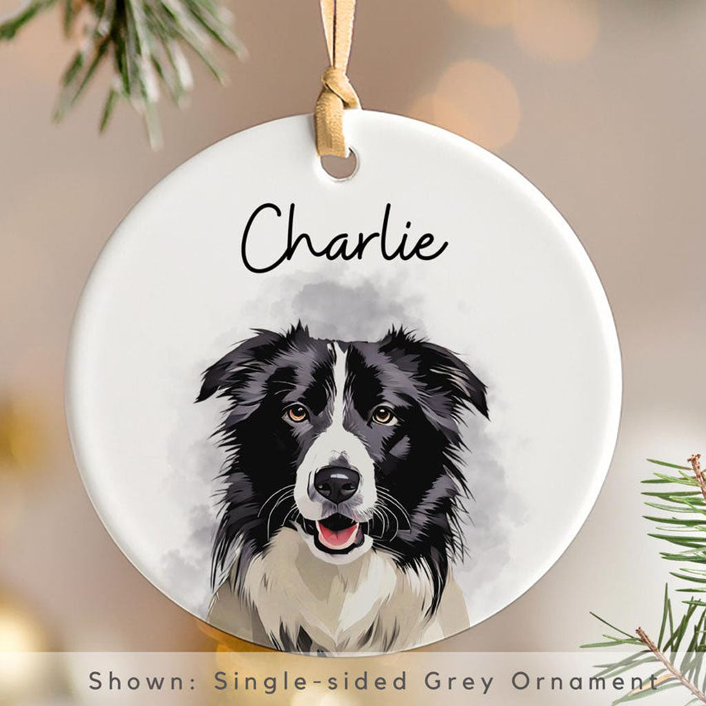 Personalized Pet Ornament Using Pet's Photo