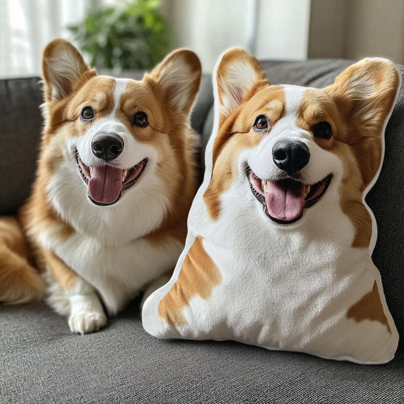 Personalized Pet Shaped Pillow