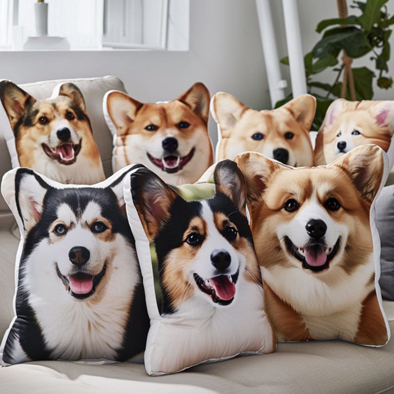 Personalized Pet Shaped Pillow