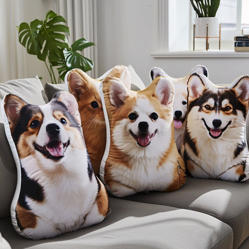 Personalized Pet Shaped Pillow
