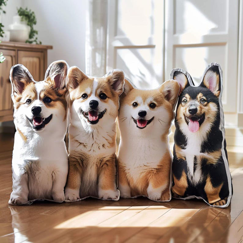Personalized Pet Shaped Pillow