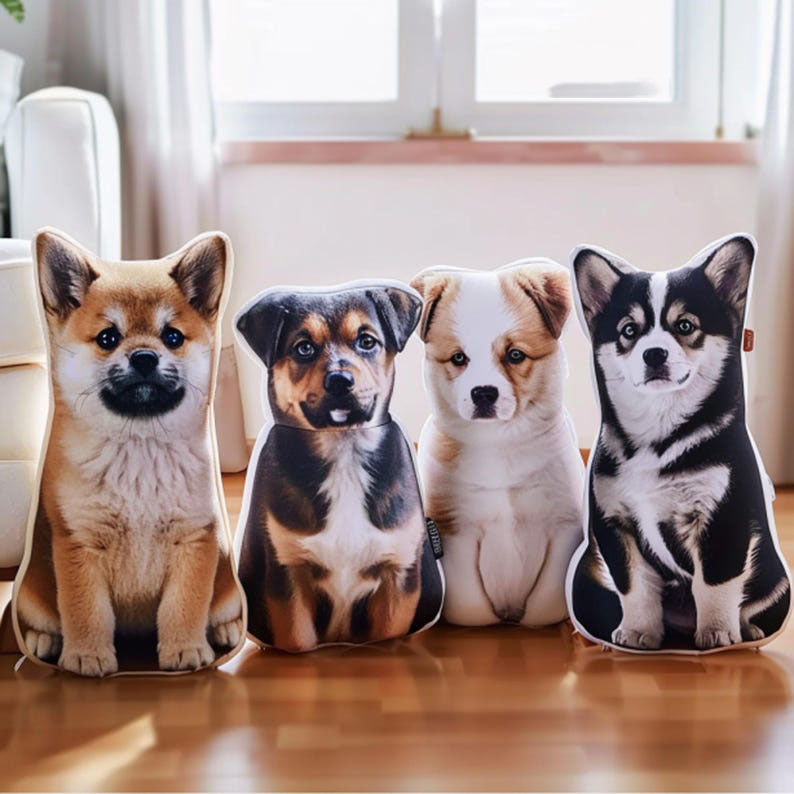 Personalized Pet Shaped Pillow