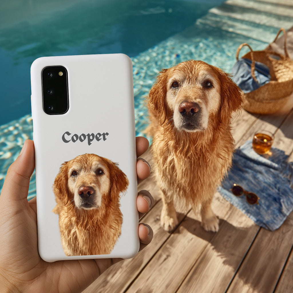 Custom Pet Face iPhone Cases