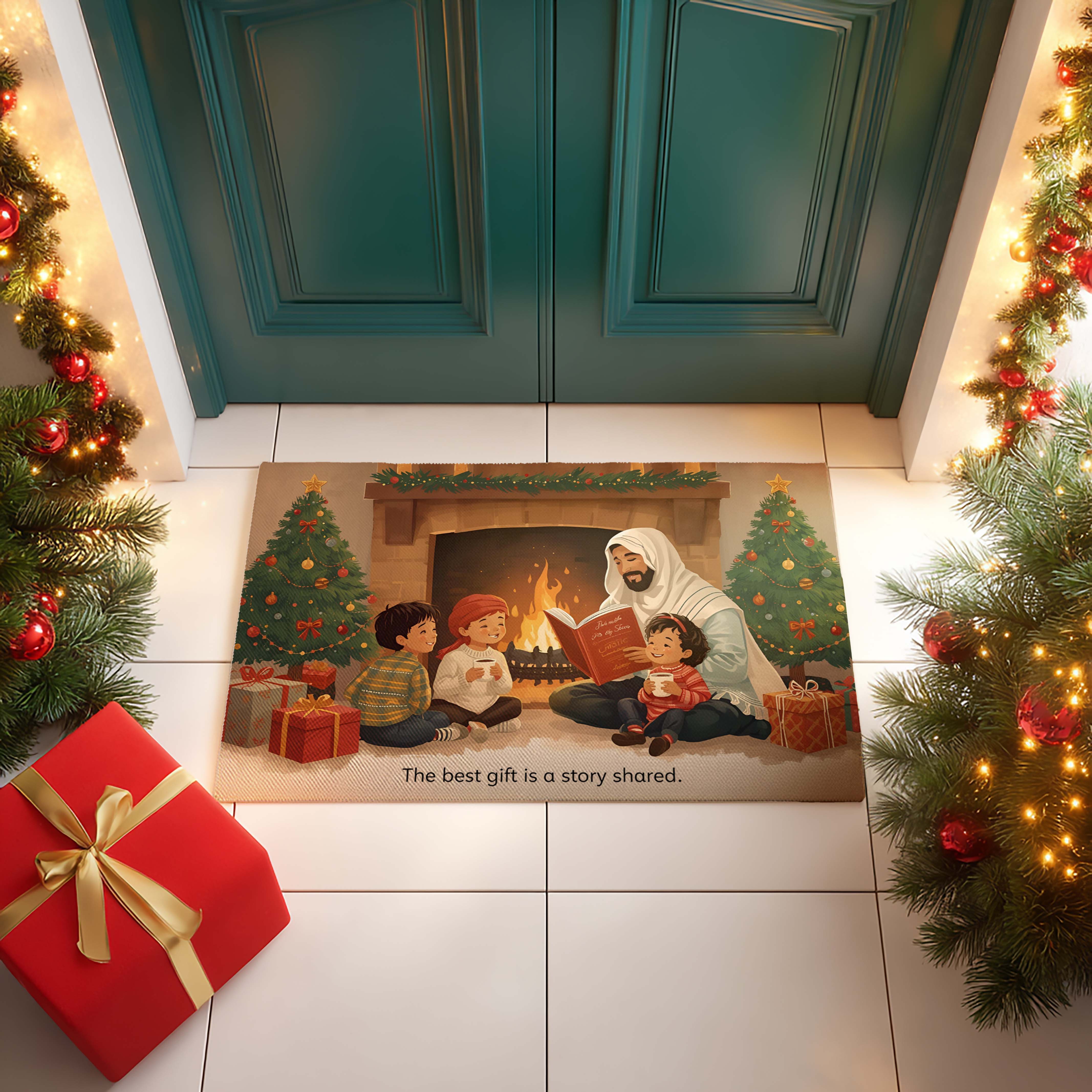 Shared Story Christmas Doormat - DMRC003