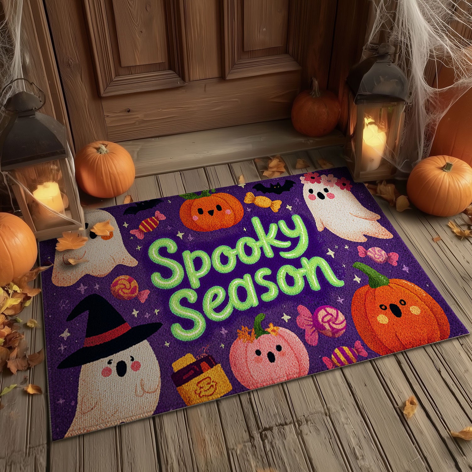 "Spooky Season" Cute Character Mat