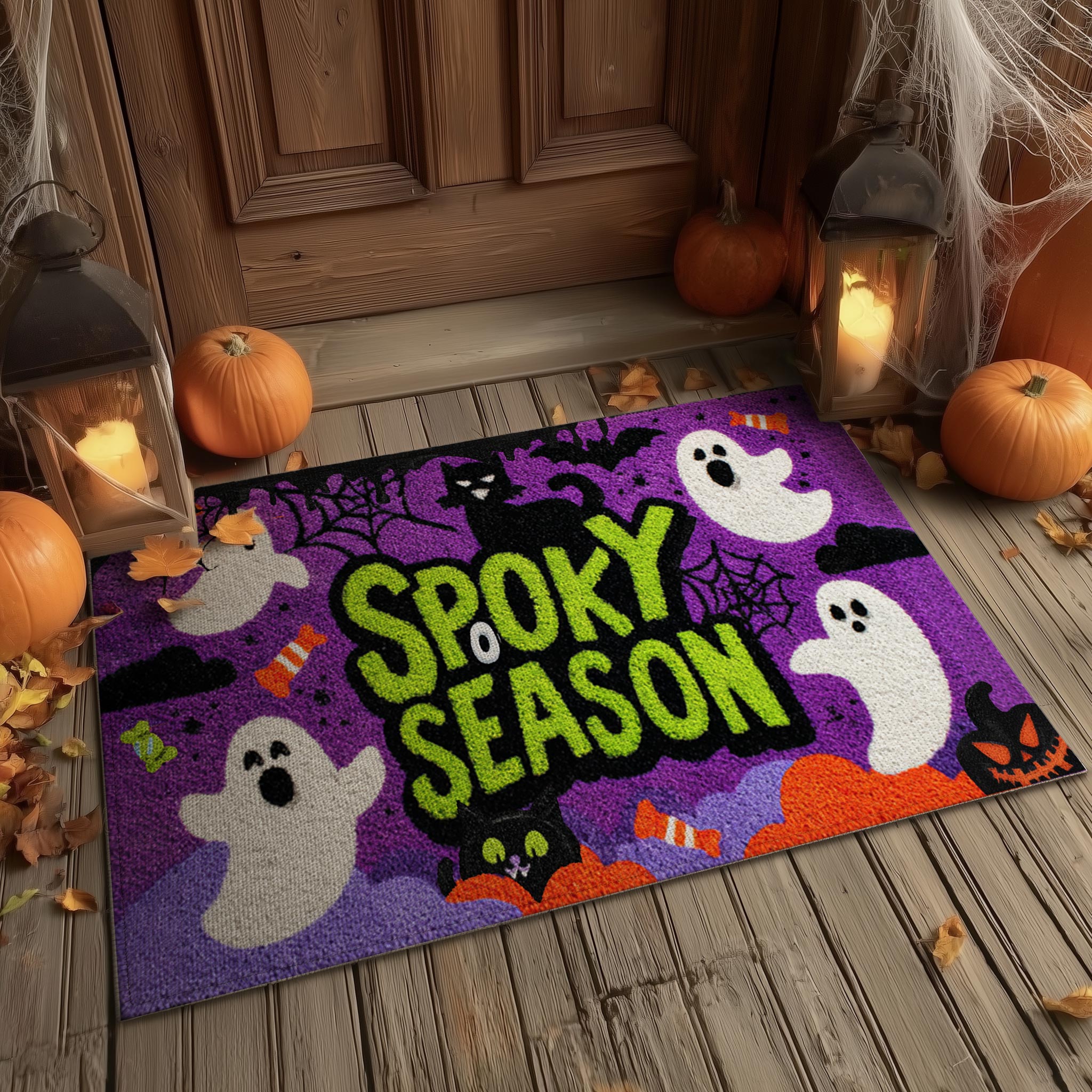 "Spooky Season" Doormat