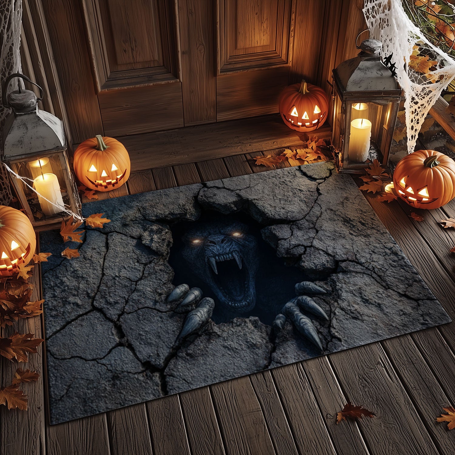 The Rising Beast Doormat