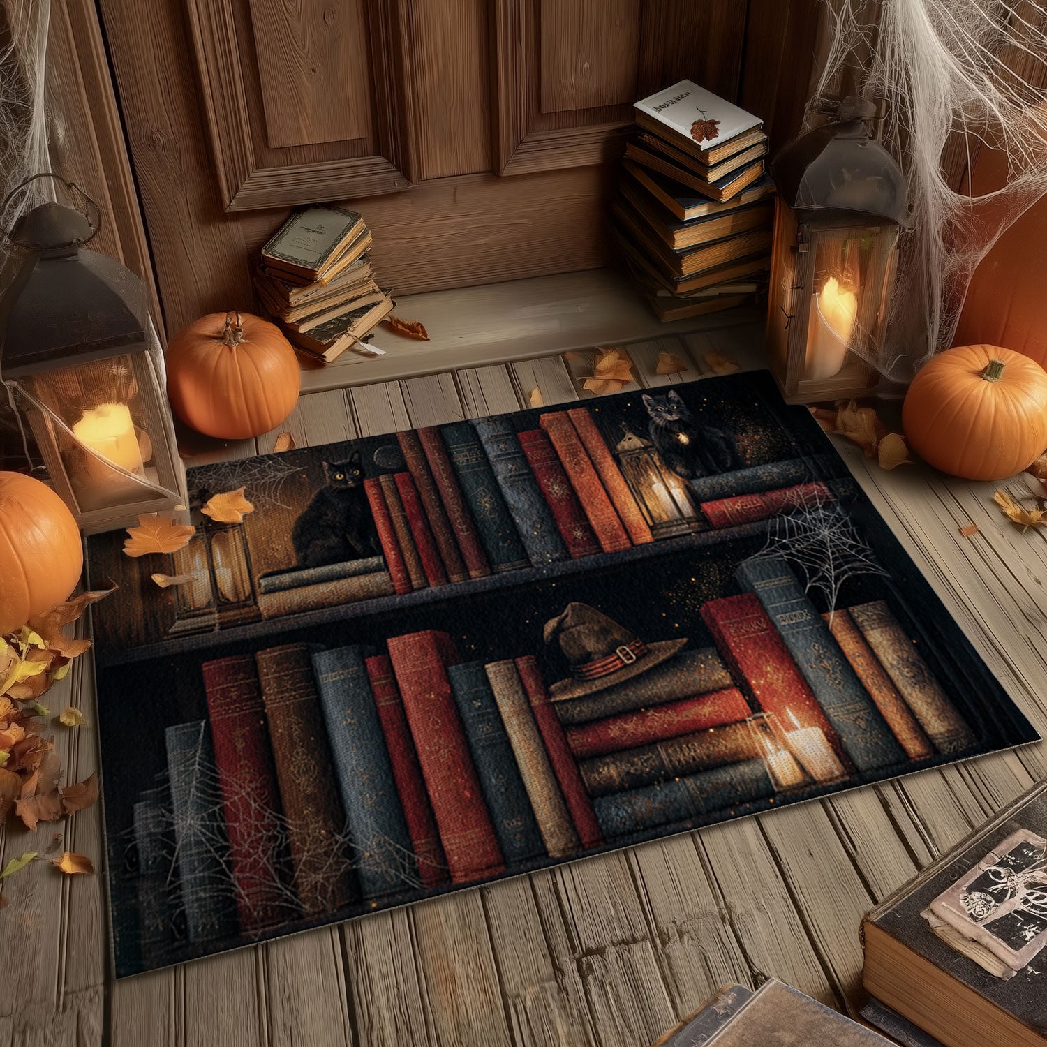 The Witch's Library Welcome Mat