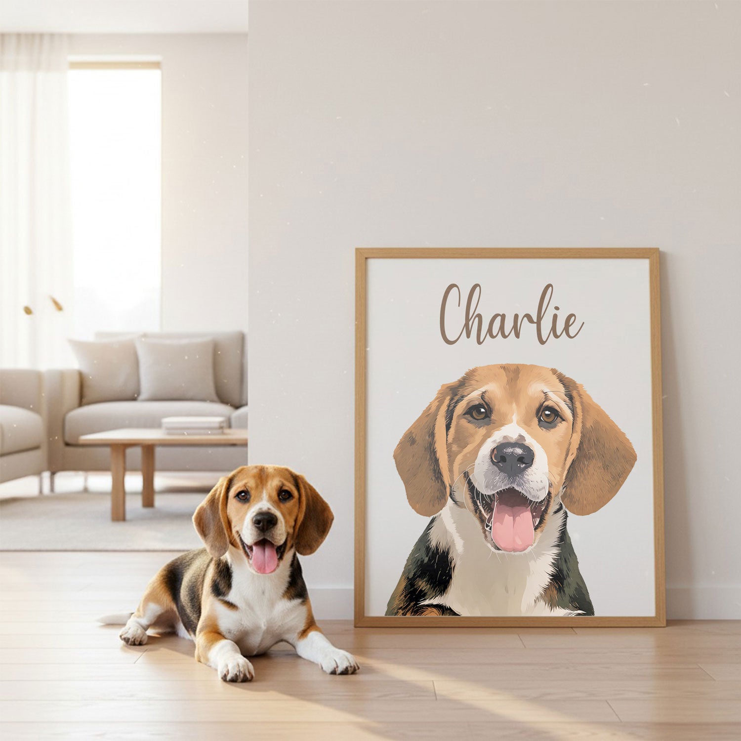 Custom Pet Portrait From Photo