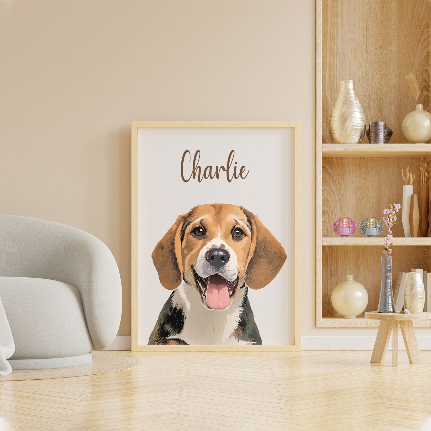 Custom Pet Portrait From Photo
