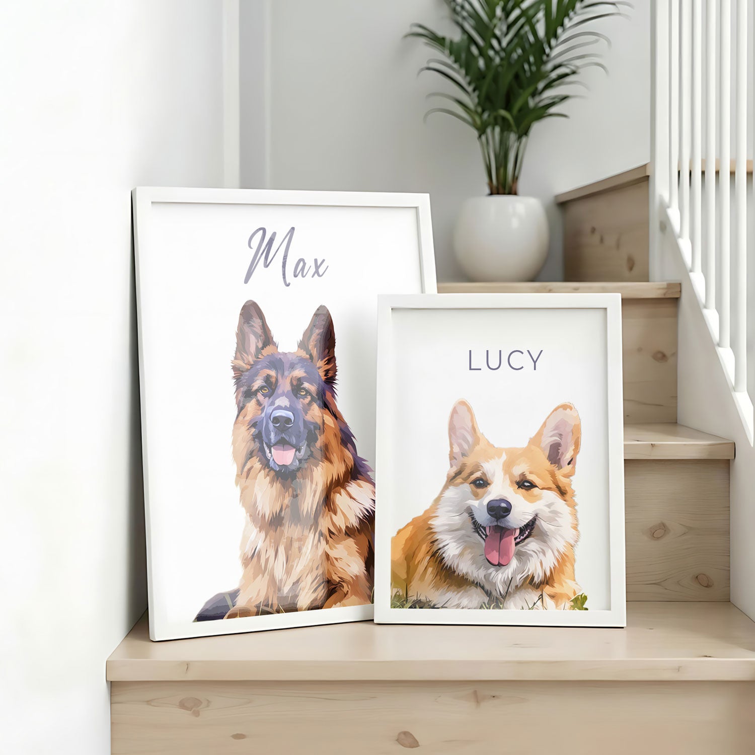 Custom Pet Portrait From Photo