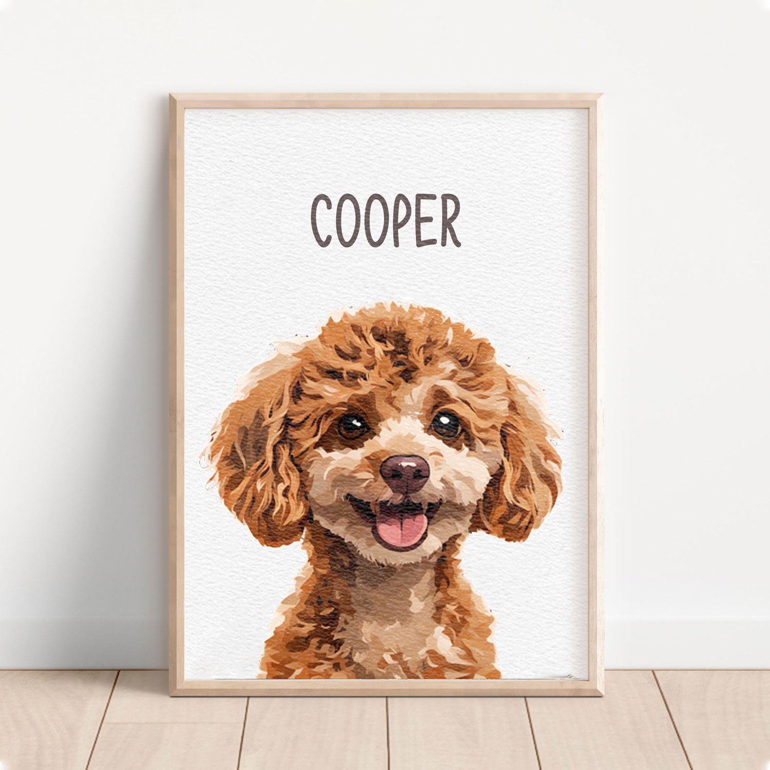 Custom Pet Portrait From Photo