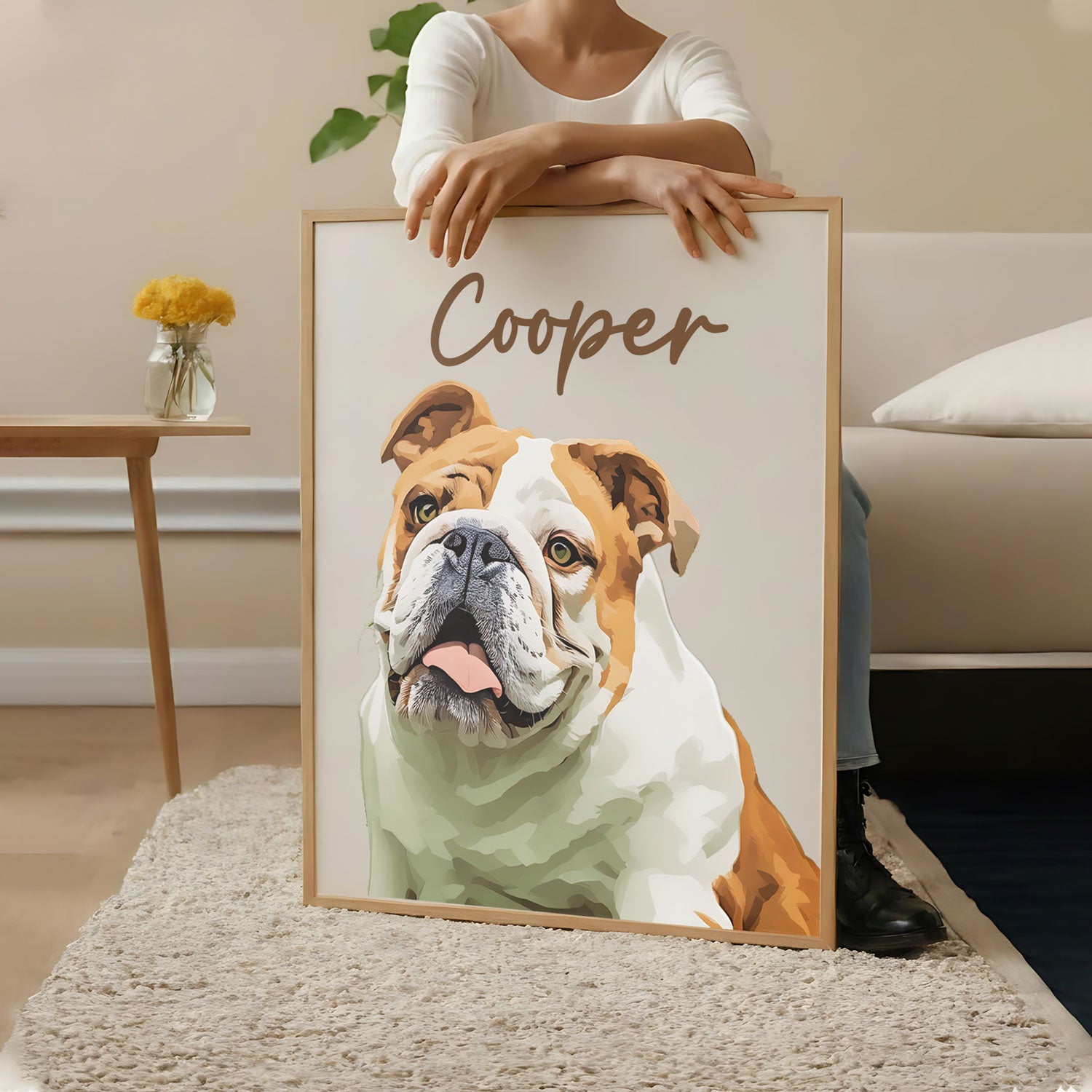 Custom Pet Portrait From Photo