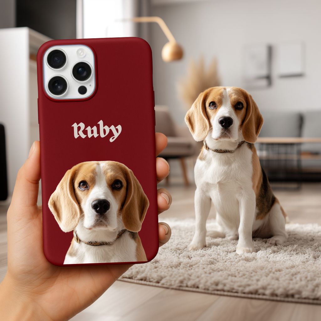 Custom Pet Face iPhone Cases