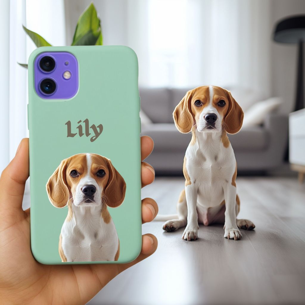 Custom Pet Face iPhone Cases